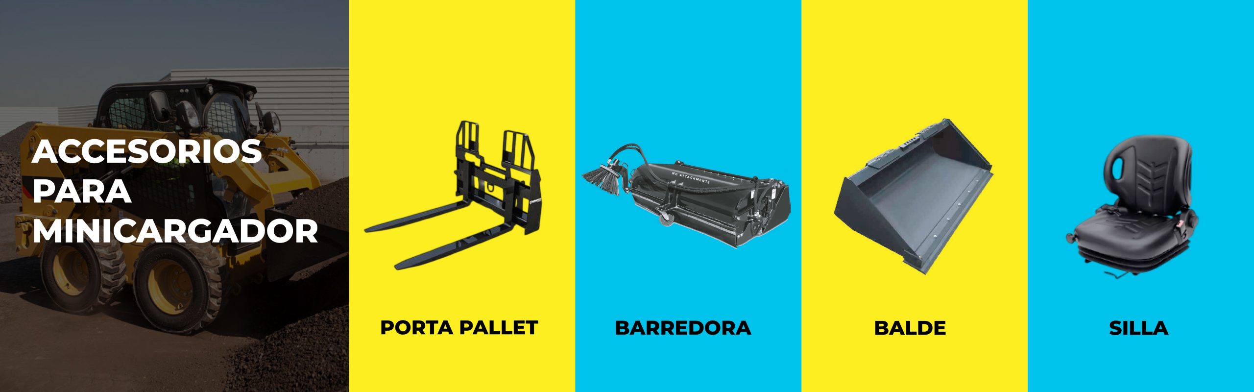 Accesorios para Minicargador