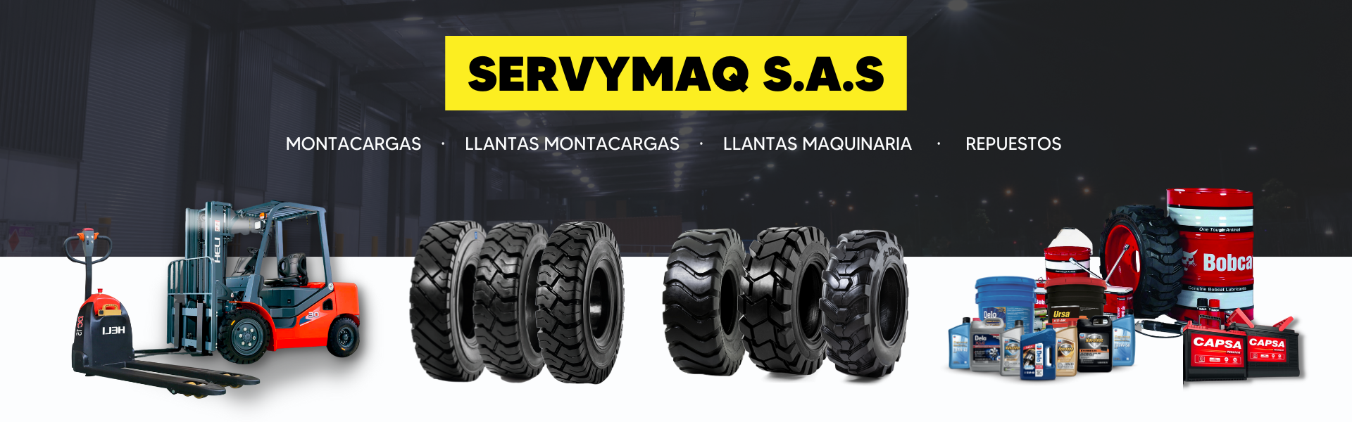 Llantas, Montacargas y Repuestos